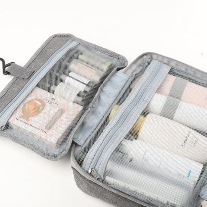 Portable Travel Makeup Case with 4 Pockets