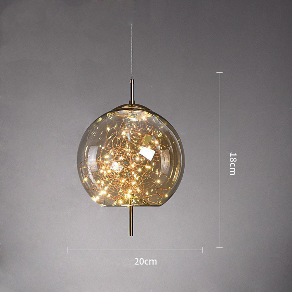 Modern LED Hanging Light Ceiling Fixture