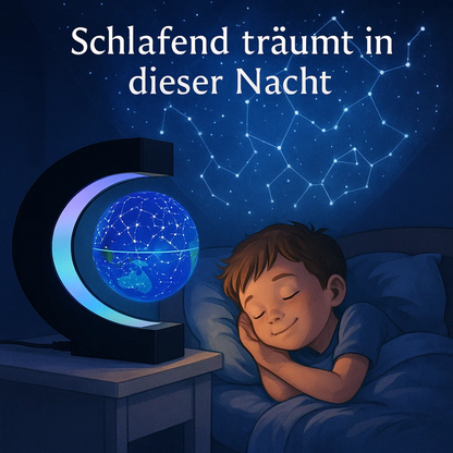 Modern LED Floating Globe Light Lamp