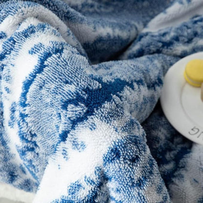 Plush Faux Fur Throw Blanket