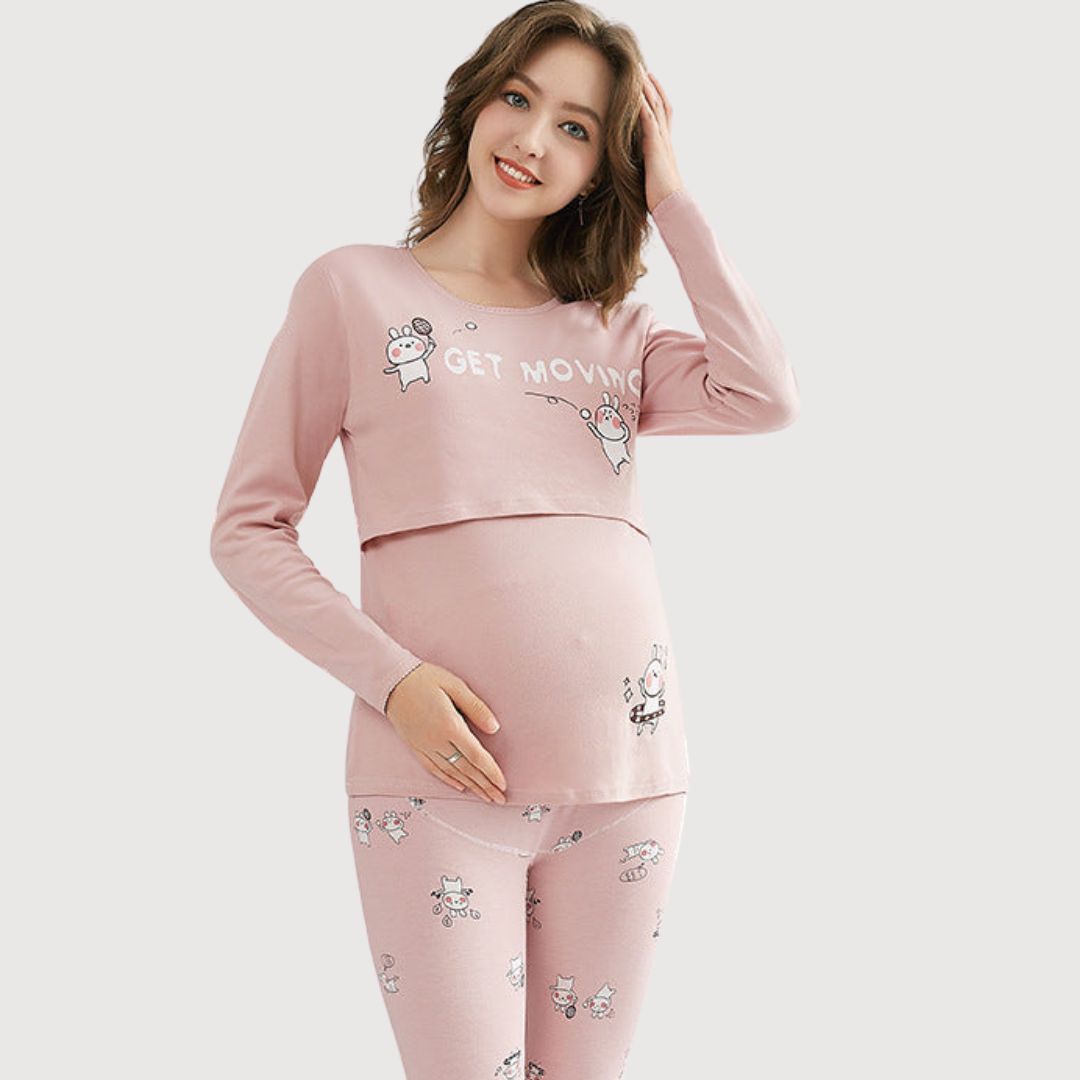 Cozy Maternity Dress for Home Comfort