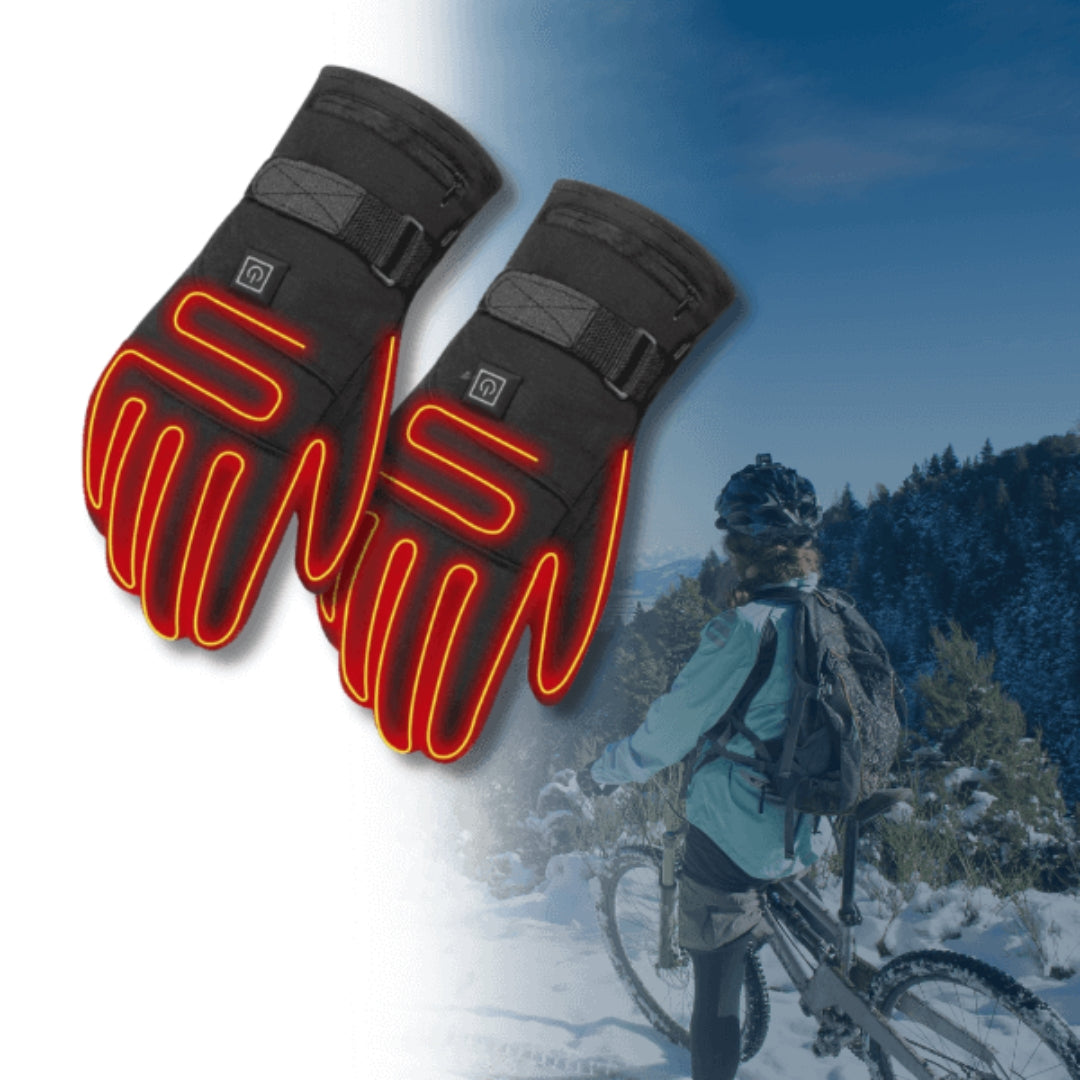 Warm Electric Gloves for Winter - Touchscreen Friendly - Fesara