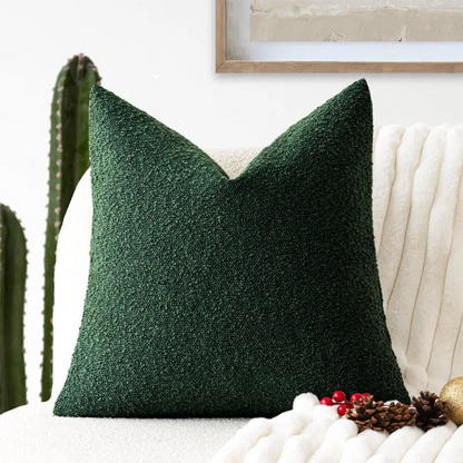 Plush Tulum Throw Pillow Cover 45x45cm Soft Cushion