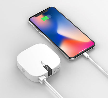 Compact 10000mAh Portable Power Bank with Fast Charging