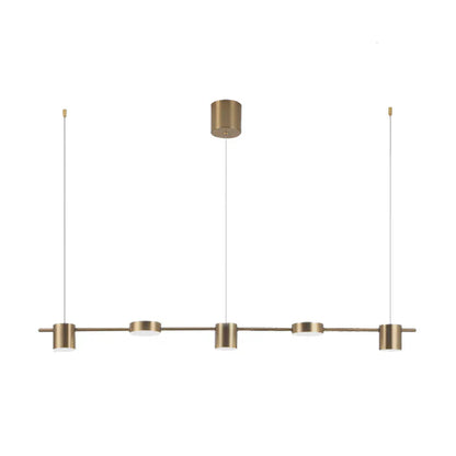 Sleek Metal Hanging Light Pendant AuraDrum