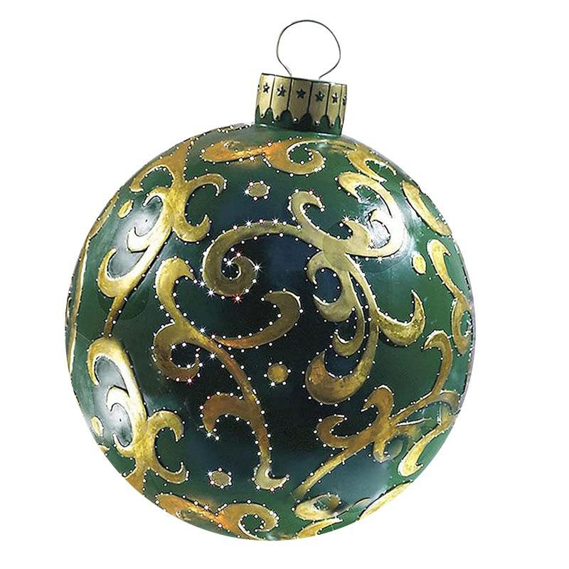 Festive Inflatable Holiday Outdoor Ball Decoration