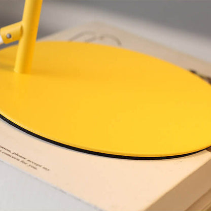 Sleek Brushed Metal Desk Lamp LED Light