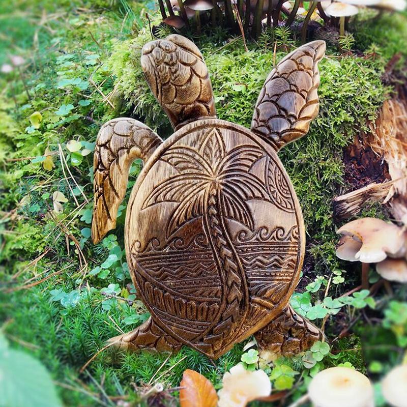 Ocean Turtle Figurine Decoration