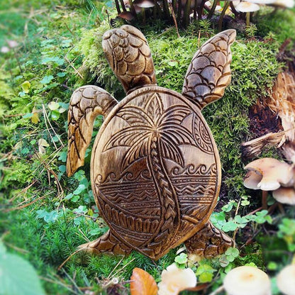 Ocean Turtle Figurine Decoration