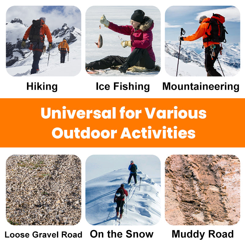 Ice Gripping Safe Winter Walking Aid