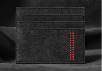 Big Pocket Slim Leather Card Wallet