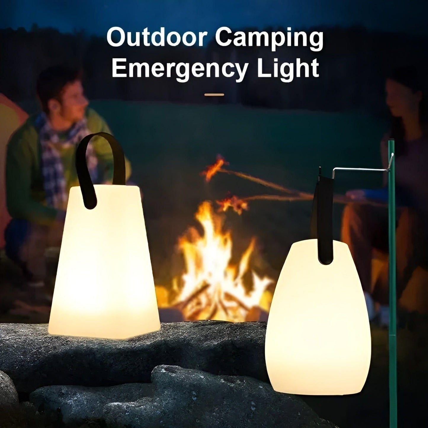 Wireless Outdoor Rechargeable Table Lamp with Remote