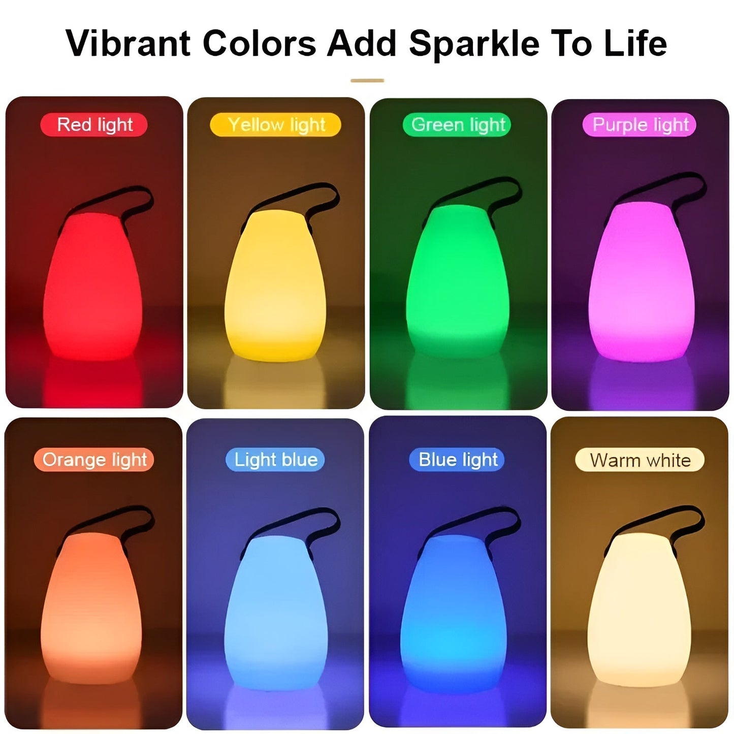 Fesara Color Changing LED Light - Compact Waterproof Lamp