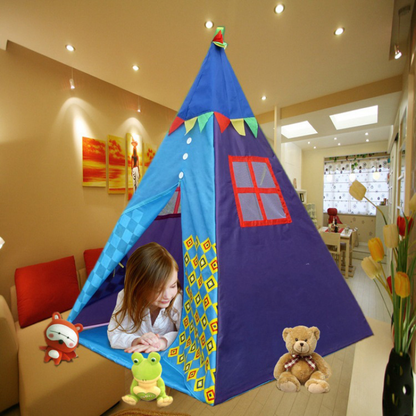 Fun Kids Playhouse Tent for Indoor Creative Play