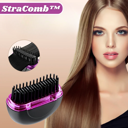 Easy Style Hair Straightener Brush - Fesara