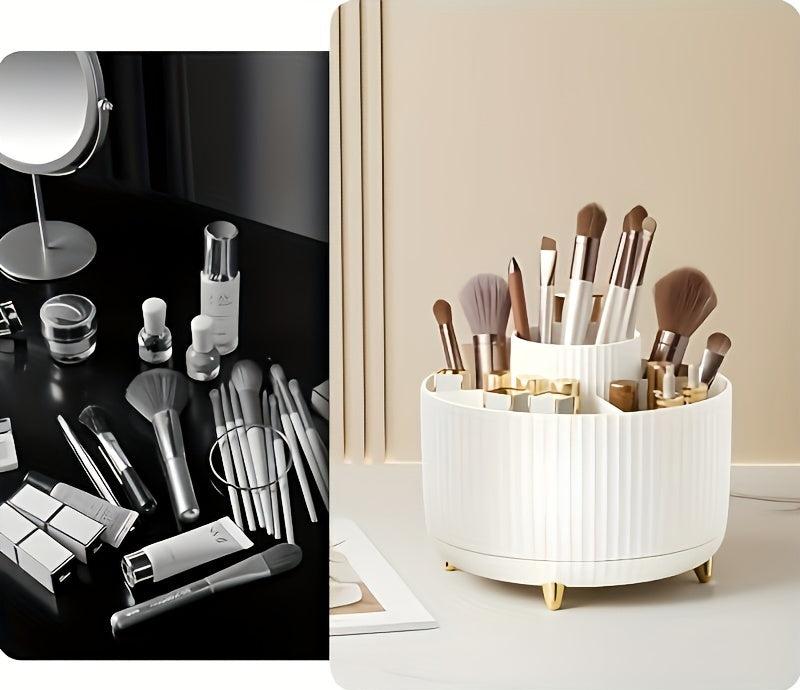 Rotating 5 Tier Cosmetic Storage Organizer