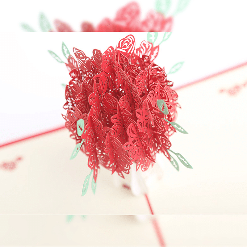 Lovely Floral 3D Greeting Card