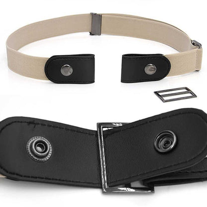 Stretchy No-Buckle Elastic Waist Belts