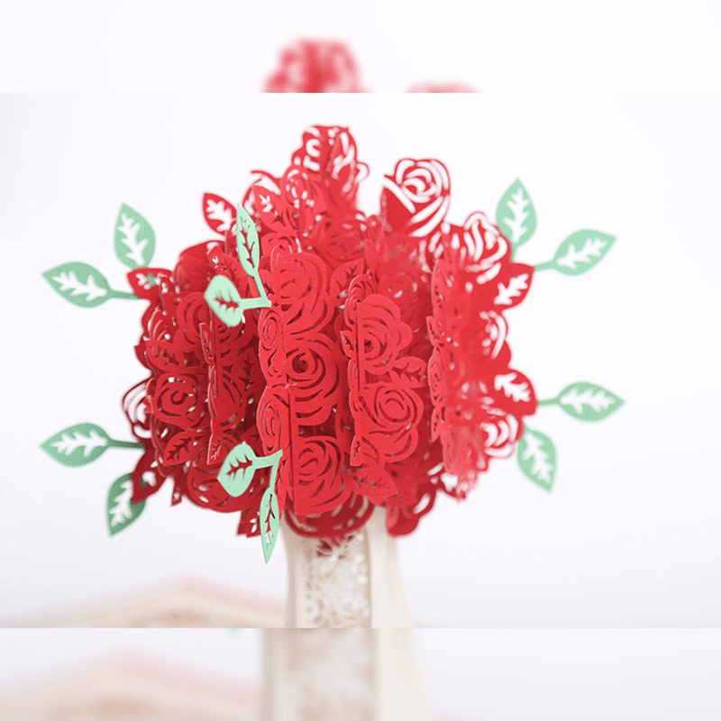 Lovely Floral 3D Greeting Card