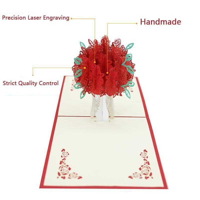 Lovely Floral 3D Greeting Card