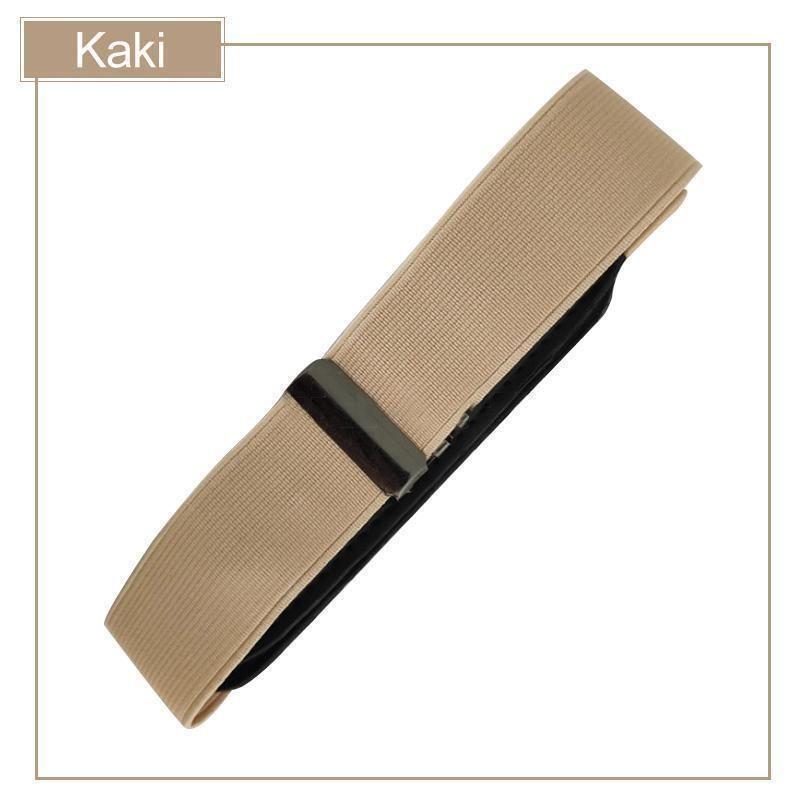 Stretchy No-Buckle Elastic Waist Belts