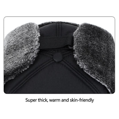 Warm Winter Beanie Hat with Face Mask