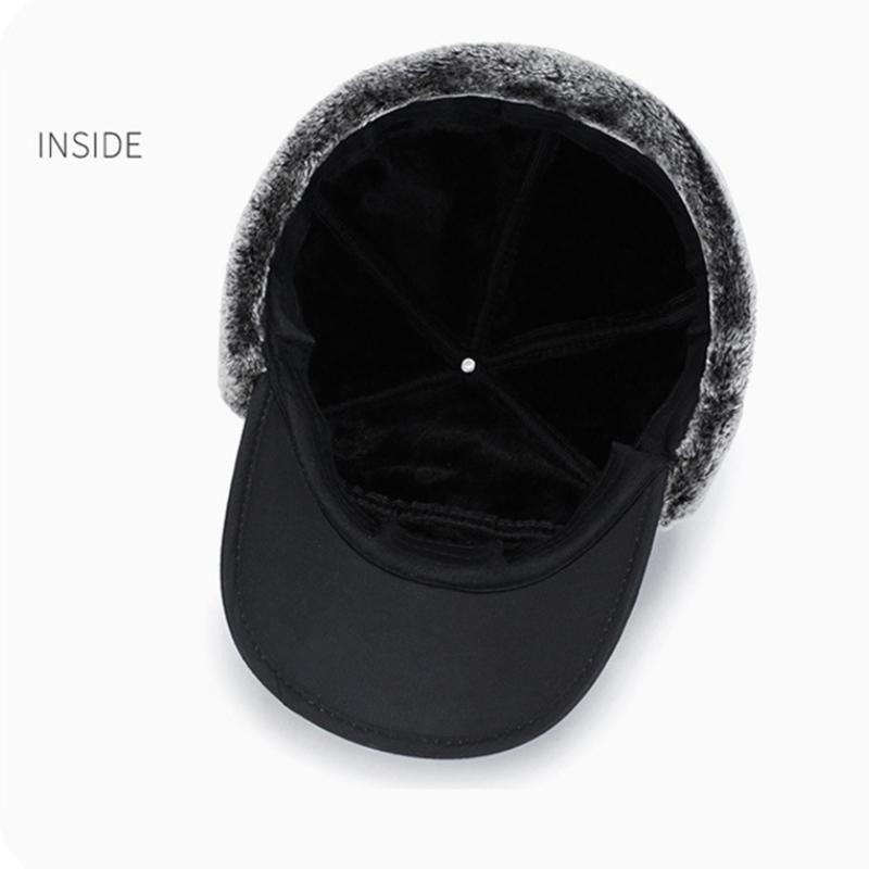 Warm Winter Beanie Hat with Face Mask