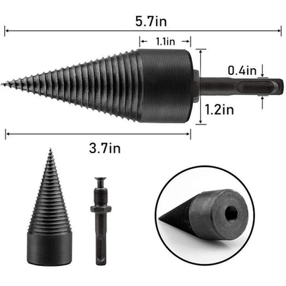 Fesara | High Speed Wood Drill Bit with Round Shank