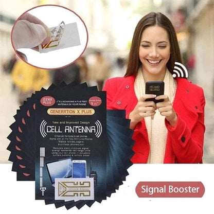 Stronger Phone Signal Booster Sticker
