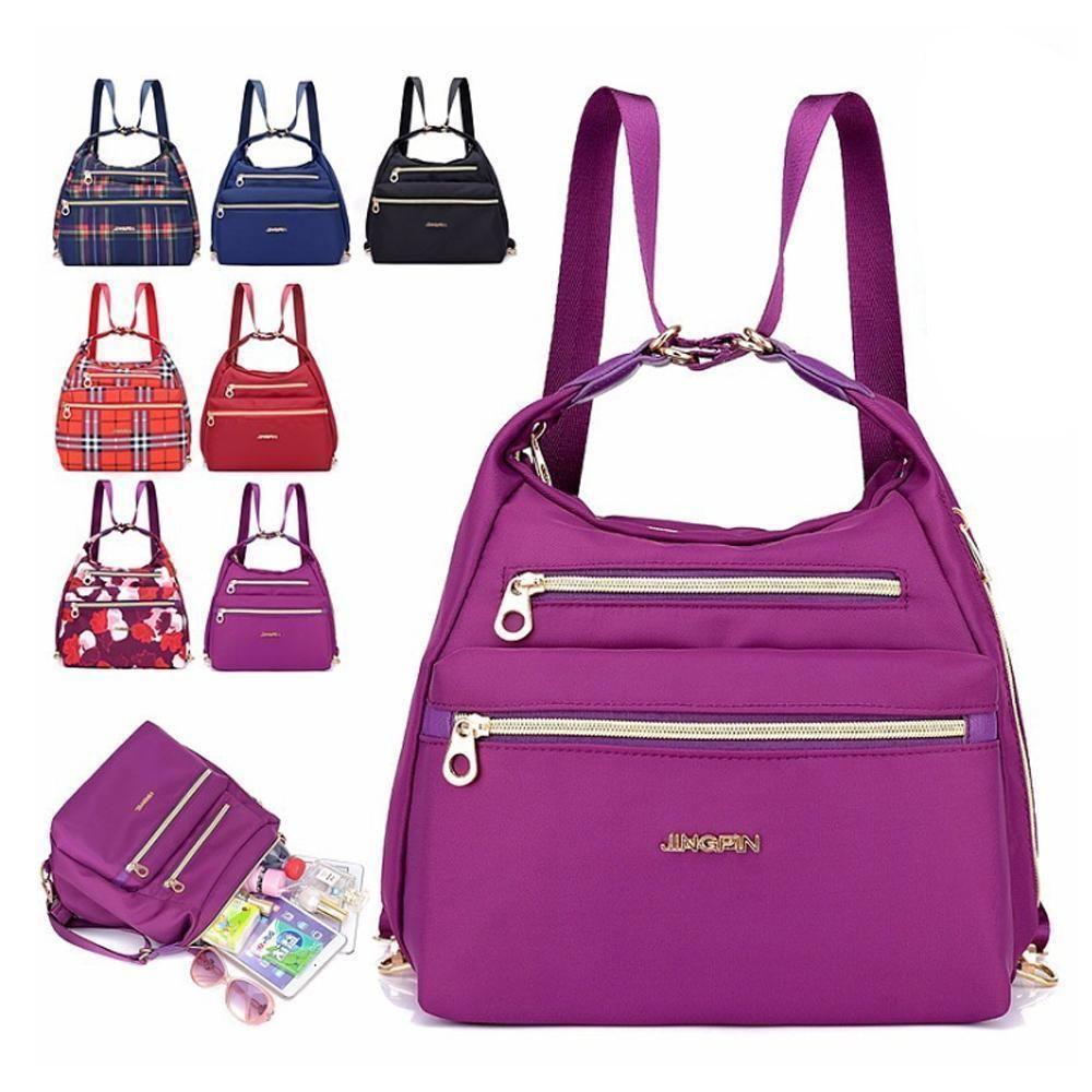 Fesara | Zipper Tote Bag and Shoulder Purse