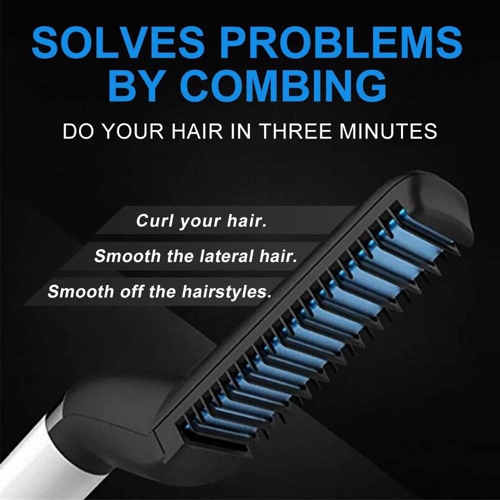 Premium Mens Grooming Straightening Comb