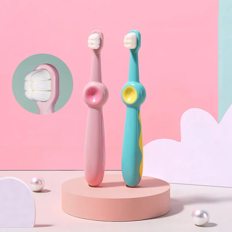 Soft Bristle Kids Toothbrush Set for Gentle Dental Care - Fesara