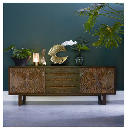 Beautiful Moon Shape Decor Sculpture
