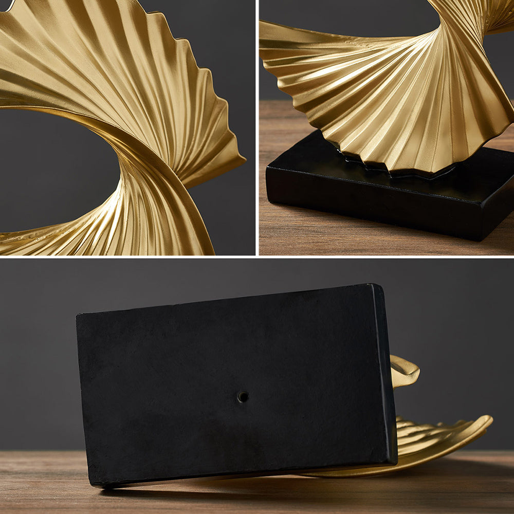 Beautiful Moon Shape Decor Sculpture