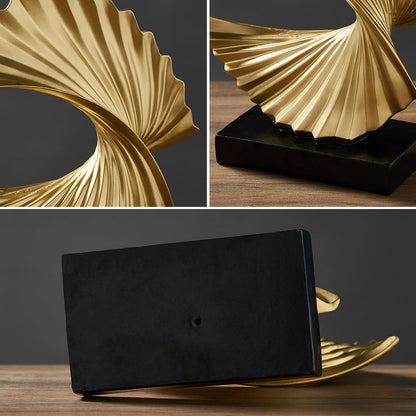 Beautiful Moon Shape Decor Sculpture