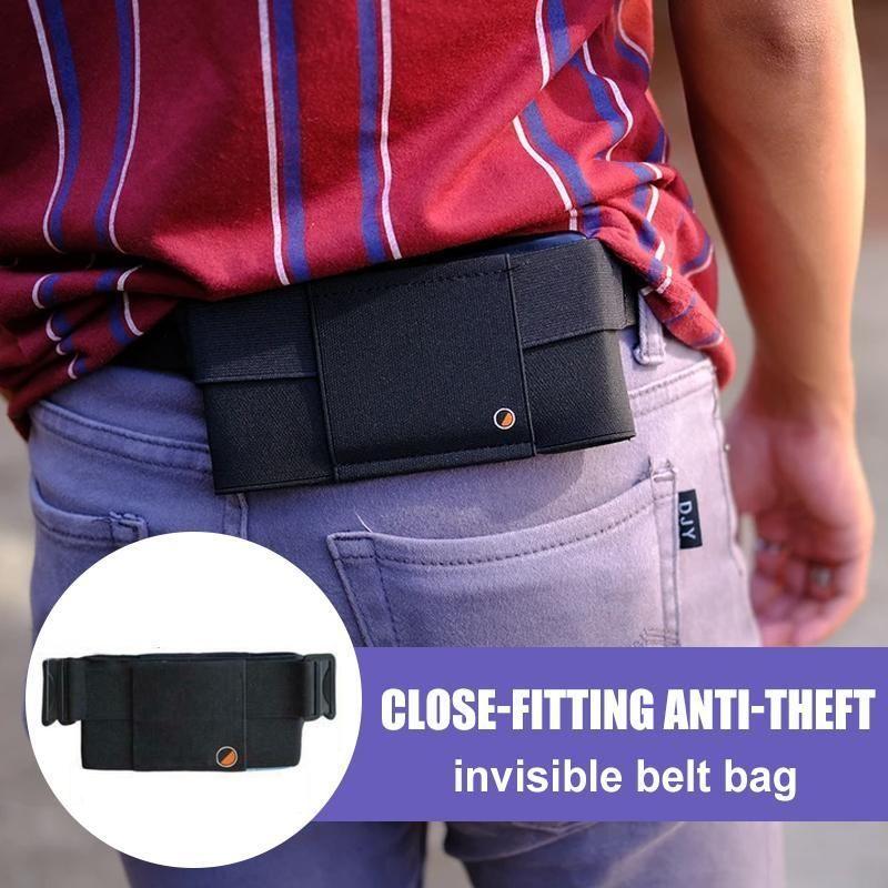 Slim Hidden Money Belt Wallet - Fesara