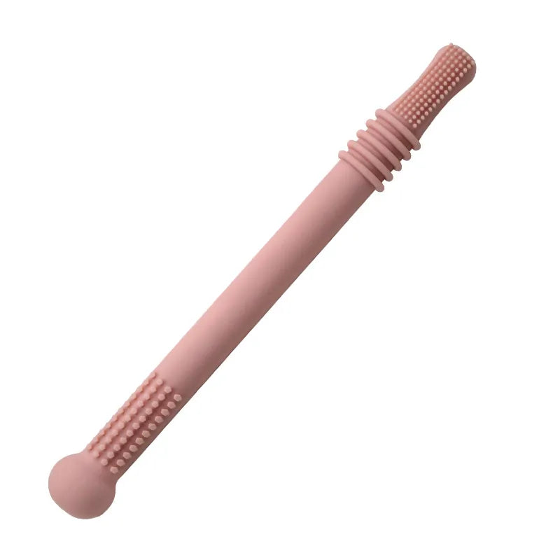 Soft Baby Teether Silicone Chew Tubes