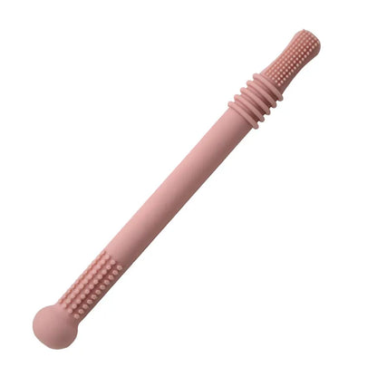 Soft Baby Teether Silicone Chew Tubes