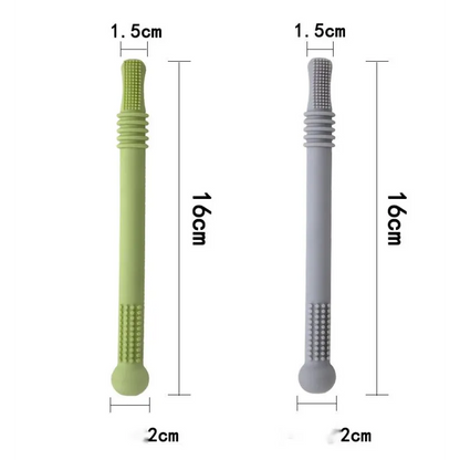 Soft Baby Teether Silicone Chew Tubes