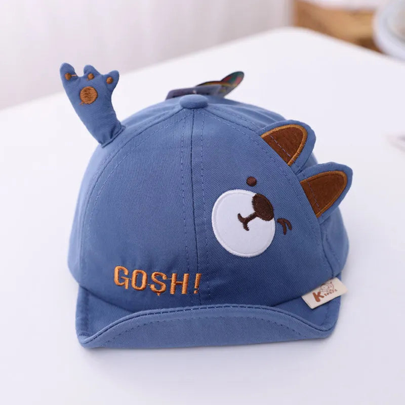Adorable Kids Animal Cap with Ears - Fesara