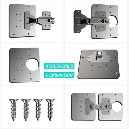 Easy Fit Hinge Fixing Plate