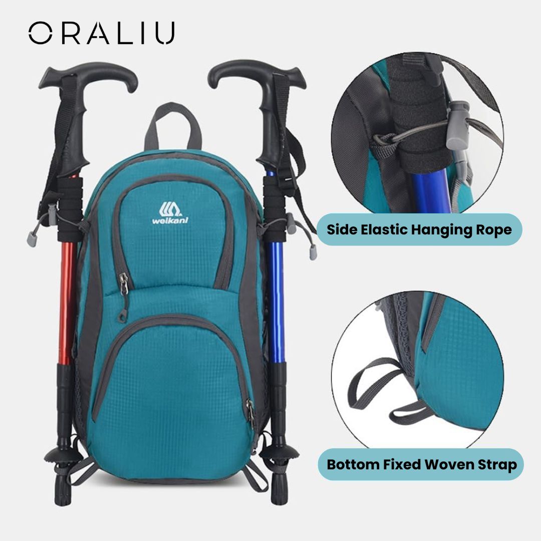 Compact Water Resistant Hiking Backpack