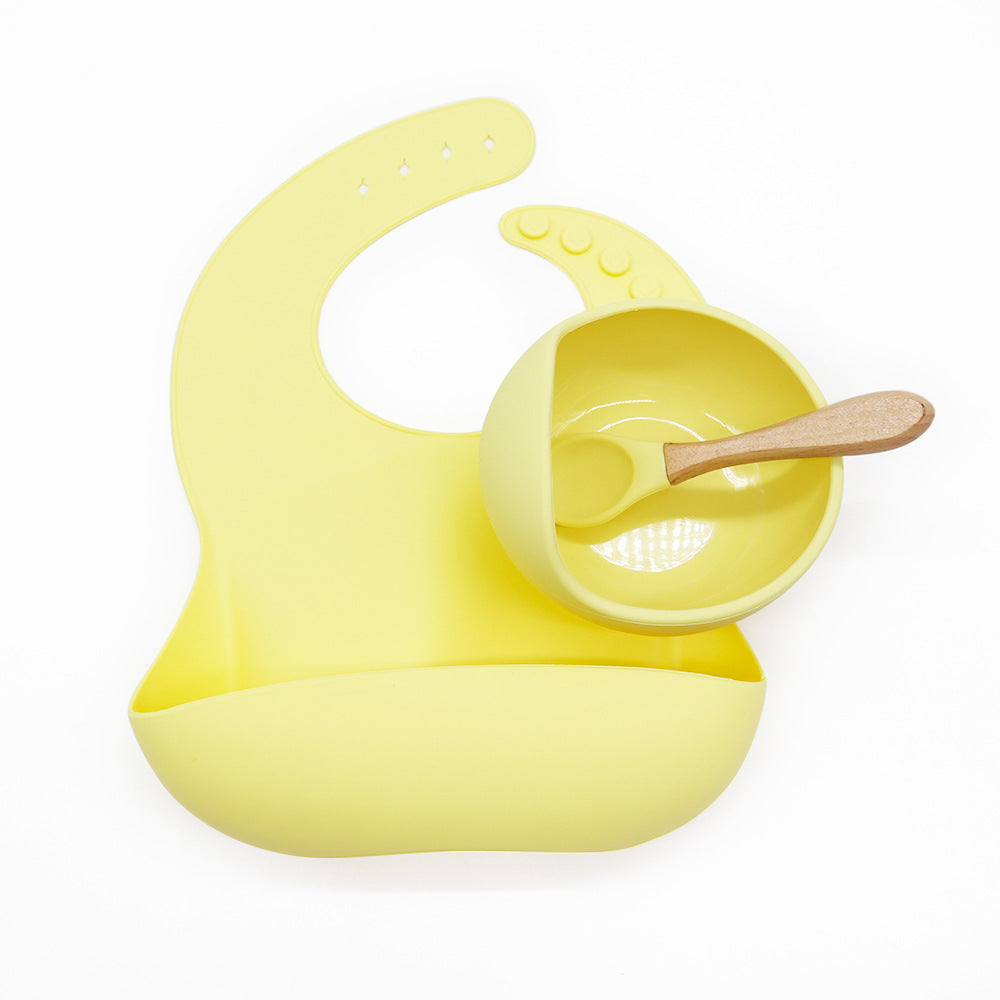 Soft Baby Silicone Feeding Set