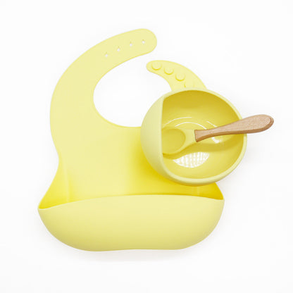 Soft Baby Silicone Feeding Set