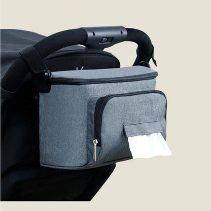 Practical Baby Stroller Bag with Thermal Pocket