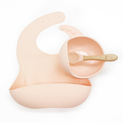 Soft Baby Silicone Feeding Set