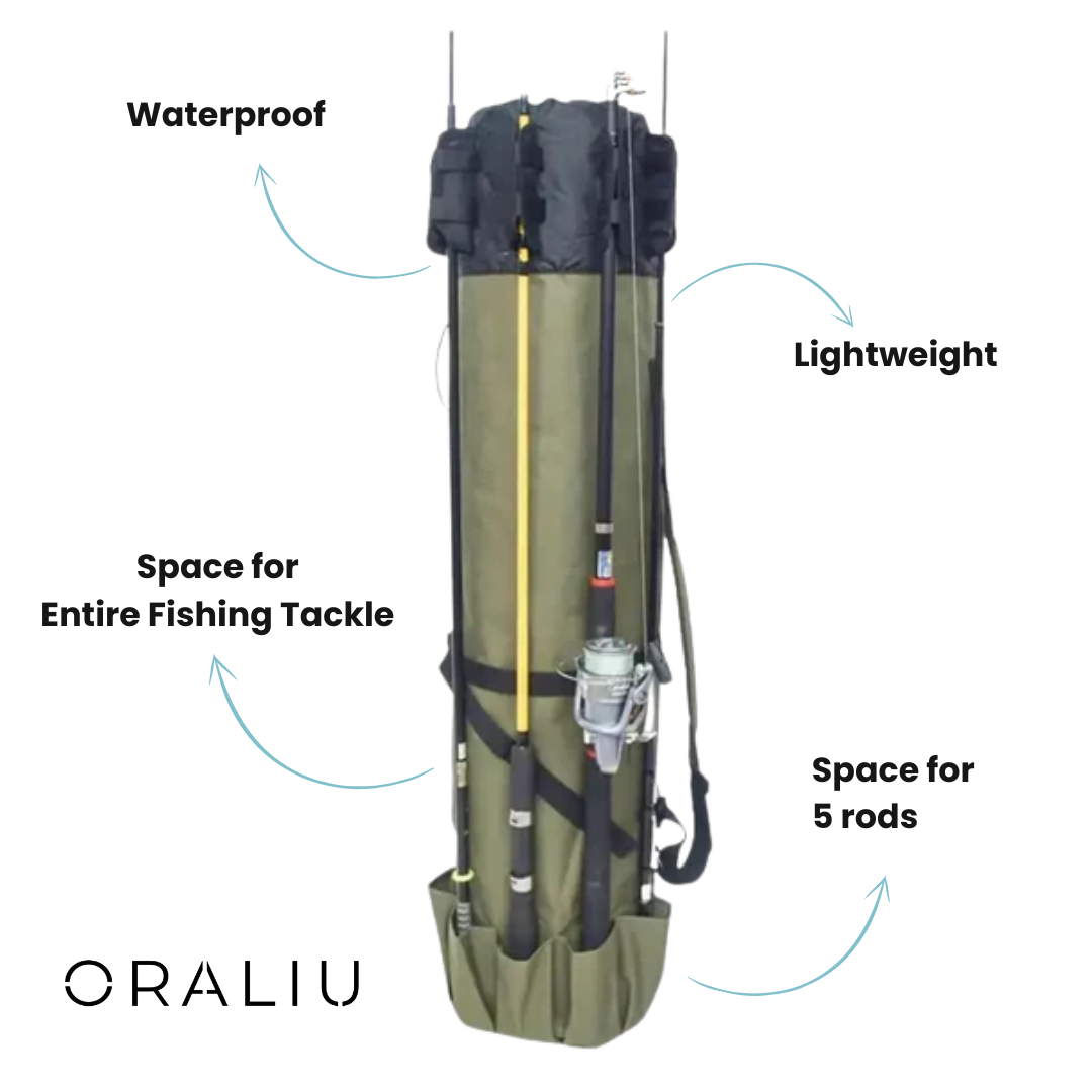 Portable Fishing Rod Travel Case