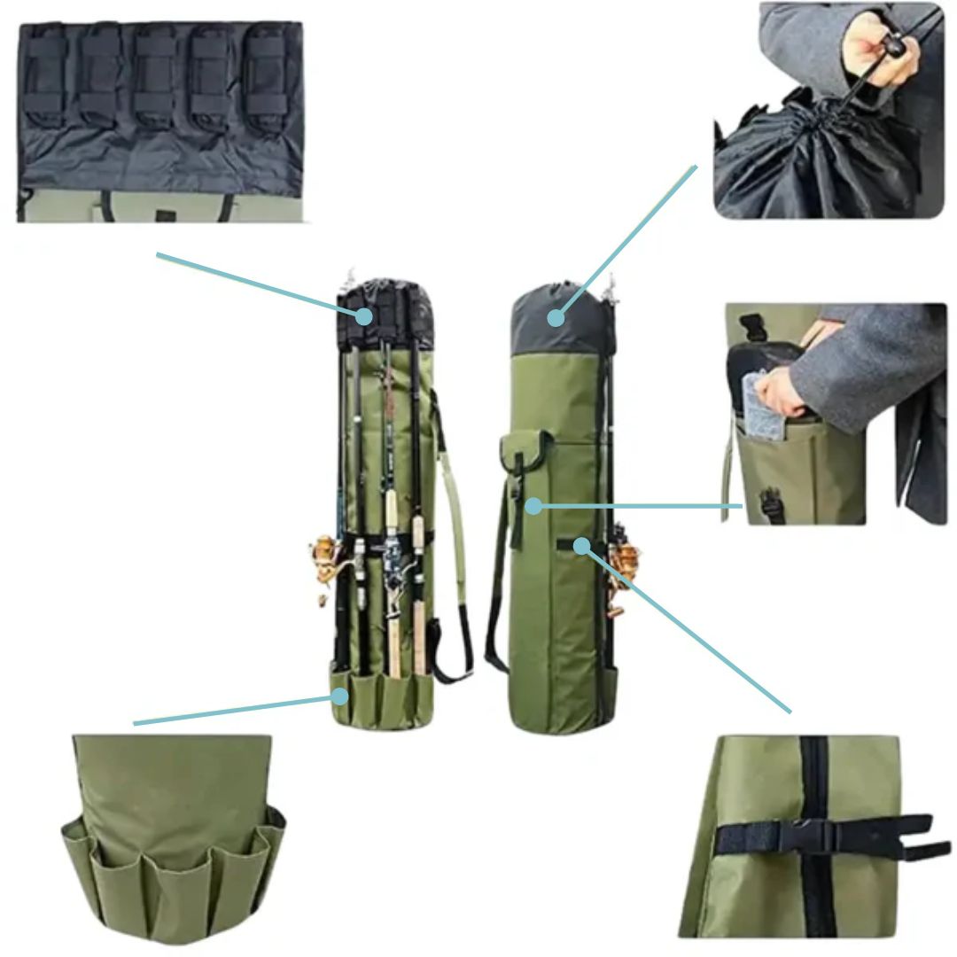 Portable Fishing Rod Travel Case