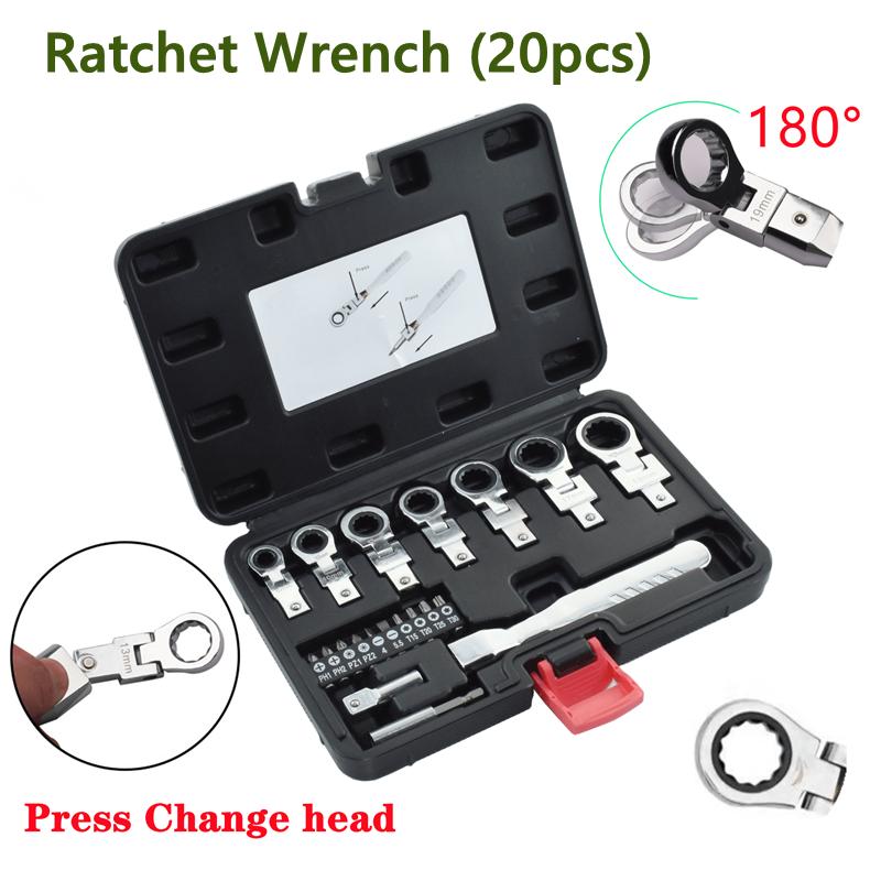 Fesara | Essential Multi Hex Ratchet Tool Kit