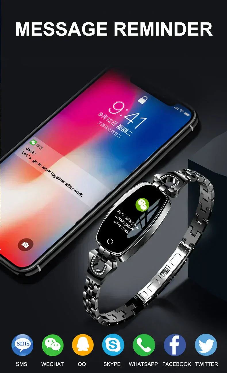 Water Resistant Sports Watch – Fitness Tracker for Ladies